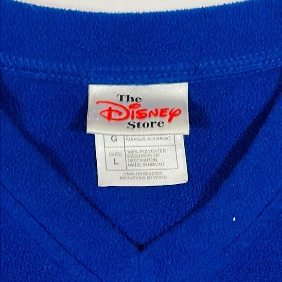 Vintage Disney Embroidered Fleece Mickey Mouse & Friends Sweater - Picture 5 of 7